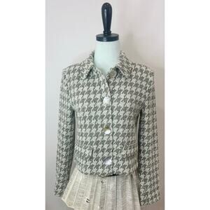 NWT Amanda & Chelsea Boucle’ Cropped Jacket